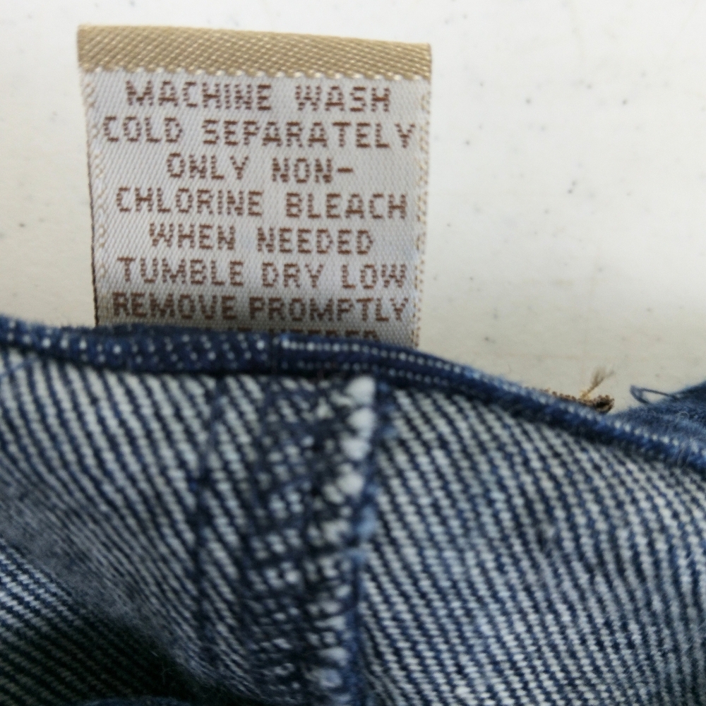 Mountain Lake Denim Midi Skirt Size 12 Blue Minimalist Modest Boho Cottagecore - Picture 7 of 10